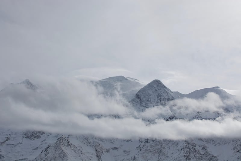 Snow-capped peaks